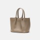 Silver tote bag women's commuting premium bag
